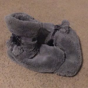 Charlotte Russe Grey Indoor Boots